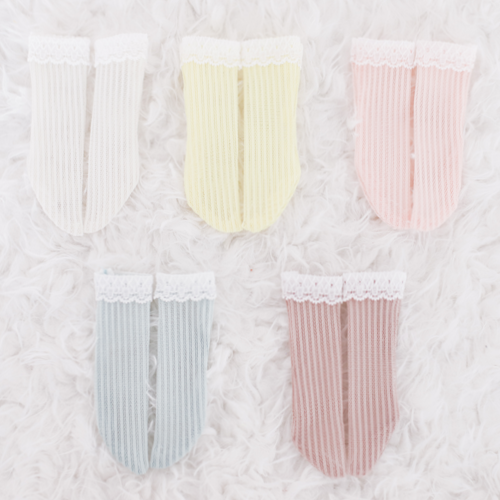[Bebe] Stripe Lace Stocking