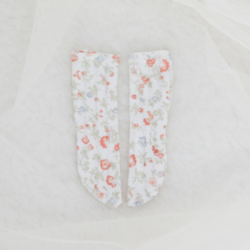 [Bebe] White Flower Socks