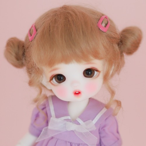 [5-6&quot;] Dango twintails (Mohair)Blond / Ash / Carrot / Pink / Brown