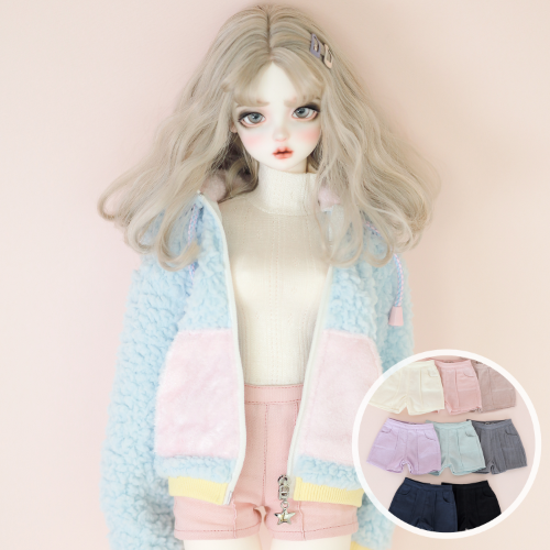 [Honey/SD] Pintuck short pantsCream/Pink/Pink beige/VioletMint/Gray/Navy/Black