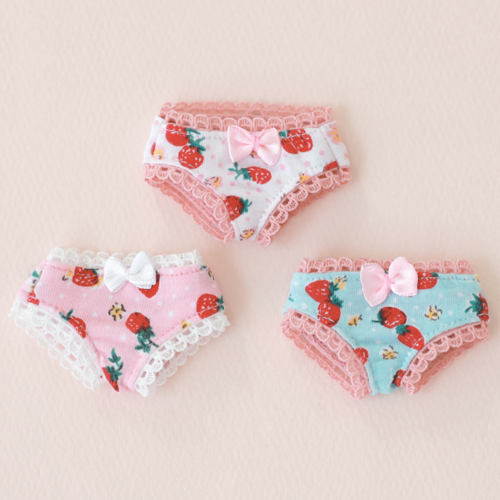 [Petit Bebe] Strawberry Panties 