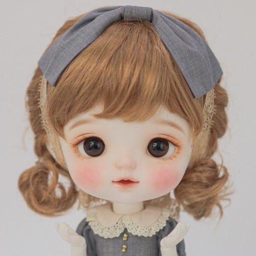 [10-11&quot;] Berry twin tailsBlond / Caramel brown / Pale blond / Cherryblossom Pink / Carrot