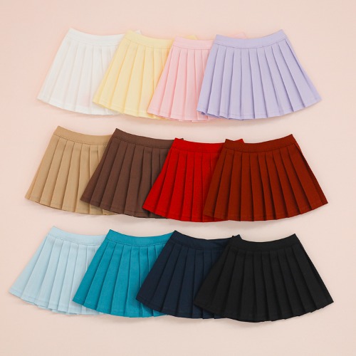 [Mini] Roll-up denim short pants 3 Color