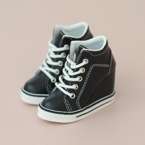 [SD13/SD16 Girl] Heel Leather Sneakers 2 color